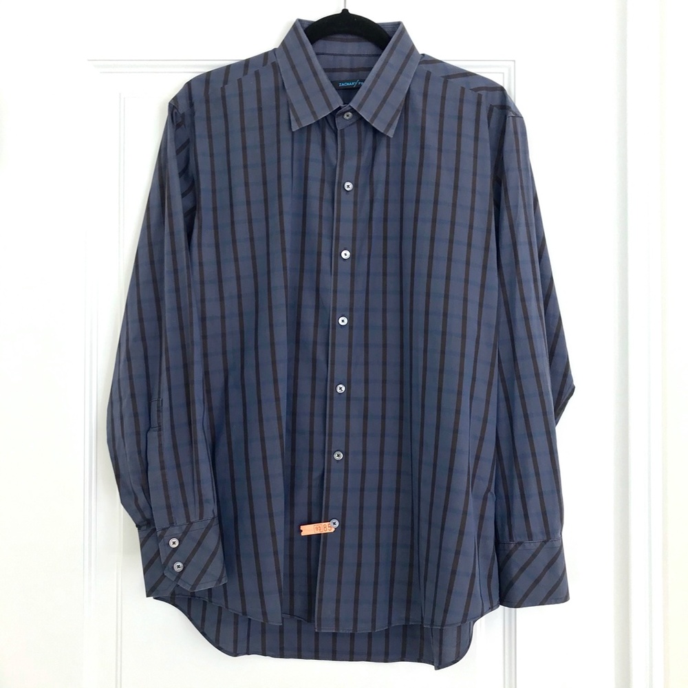Zachary Prell Gingham Button Down - L - image 4